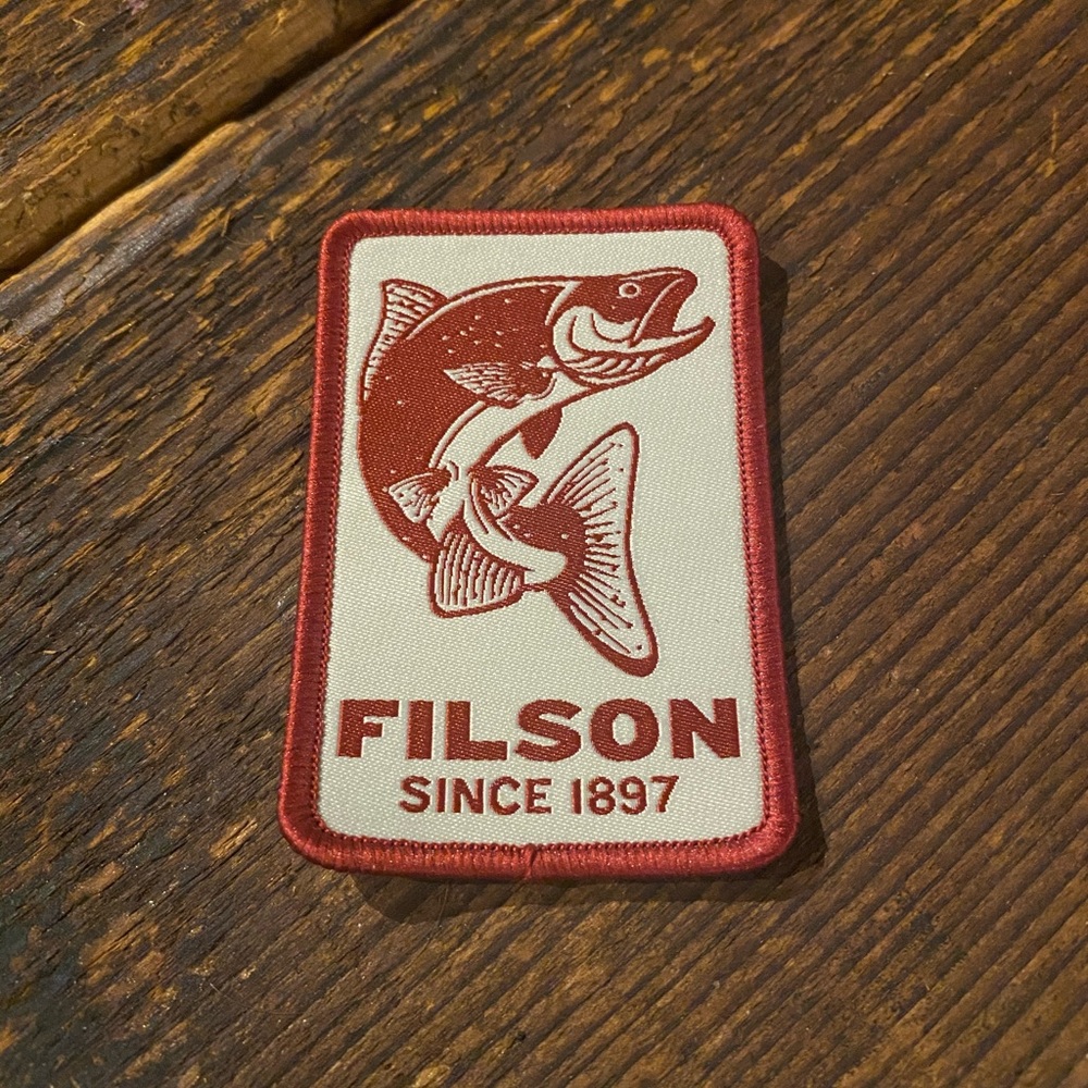 Filson fish patch
